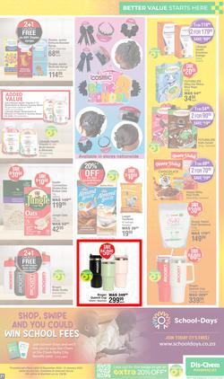 Dis-Chem : New Year Savings (10 December - 12 January 2025), page 21