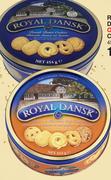 Royal Dansk Sanish Butter Or Chocolate Chip Cookies Assorted-454g Each