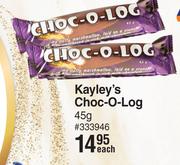 Kayley's Choc-O-Log 333946-45g Each 