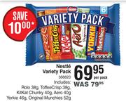 Nestle Variety Pack-Per Pack