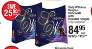 Sally Williams Belgian Chocolate With Roasted Nougat Assorted-175g Each