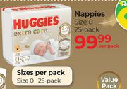 Huggies Nappies Size 0 25 Pack-Per Pack
