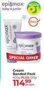 Epi-Max Cream Banded Pack-400g Plus 100g Per Pack