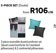 Urban 5 Piece Duvet Set (Double) 827439