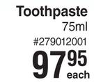 Meridol Toothpaste-75ml Each