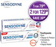 Sensodyne Toothpaste-For 1 x 75ml