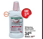 Dentalmate Whitening Mouthwash Assorted-500ml