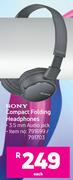 Sony Compact Folding Headphones