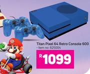 Titan Pixel 64 Retro Console 600