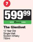 The Glenlivet 12 Year Old Single Malt Scotch Whisky-750ml Each
