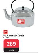 Hart 5Ltr Aluminium Kettle 410735