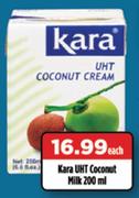 Kara UHT Coconut Milk-200ml