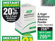 A.Vogel Multiforce Alkaline Powder Assorted-225g