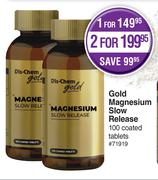 Dis-Chem Gold Magnesium Slow Release 100 Coated-For 1