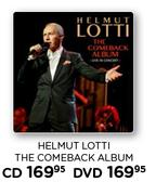 Helmut Lotti The Comeback Albumb 2018 DVD