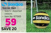 Sondico Soccer Ball-Each
