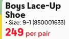 Softer Boys Lace-Up Shoe 850001633-Per Pair 