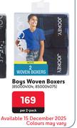 Jockey Boys Woven Boxers-Per 2-Pack