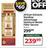 African Extracts Rooibos Advantage Moisture Boost Filler Serum-30ml