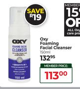 Oxy Foaming Facial Cleanser-150ml