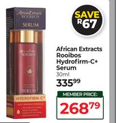 African Extracts Rooibos Hydrofirm-C+ Serum-30ml