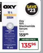 Oxy 10% Niacinamide Serum-15ml