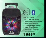 idance groove 425 portable party speaker