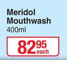 Meridol Mouthwash-400ml Each