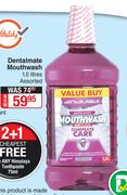 Dentalmate Mouthwash Assorted-1.5Ltr  