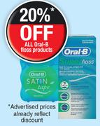 Oral B Floss Satin Tape (Mint)-25m