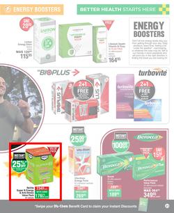 Dis-Chem : Healthy Living (14 September - 15 October 2023), page 21