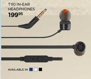 JBL T110 In-Ear Headphone
