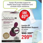 Insolyn IR Metabolism Support 60 Tablets
