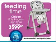 Chicco Polly Progress High Chair-Each