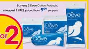 Dove Cotton Products-Per Pack
