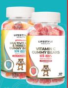 Lifestyle Health Multivitamin & Mineral Gummy Bears For Kids 120 Gummies