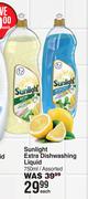 Sunlight Extra Dishwashing Liquid Assorted-750ml Each
