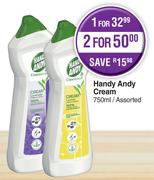 Handy Andy Cream Assorted-750ml