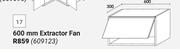 600mm Extractor Fan (Wall Unit) 609123