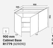 900mm Cabinet Base (Floor Unit) 609090