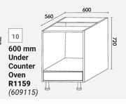 600mm Under Counter Oven (Floor Unit) 609115