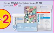 Clicks Cotton Products-Each
