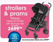 Chicco Liteway3 Stroller With Bumper Bar