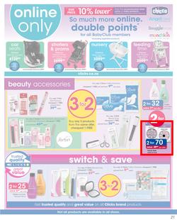 Clicks : You Pay Less (5 Dec - 16 Dec 2019), page 21