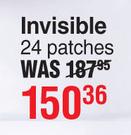 Hero Mighty Patch Invisible 24 Patches