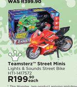Teamsterz™ Street Minis  Light & Sounds Street Bile HTI-1417572-Each