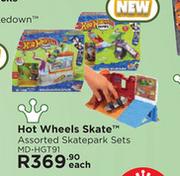Hot Wheels Skate Assorted Skatepark Sets MD-HGT91-Each