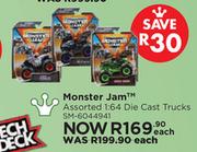 Monster Jam™ Assorted 1:64 Die Cast Trucks SM-6044941-Each