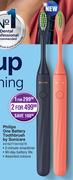 Philips One Battery Toothbrush By Sonicare-For 2