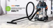 Dexter Power 20L Stainless Steel Wet & Dry Vacuum 1400W